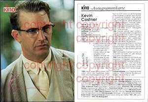 Image du vendeur pour 478051,Schauspieler Kevin Costner Kino-Autogrammkarte mis en vente par Versandhandel Lehenbauer