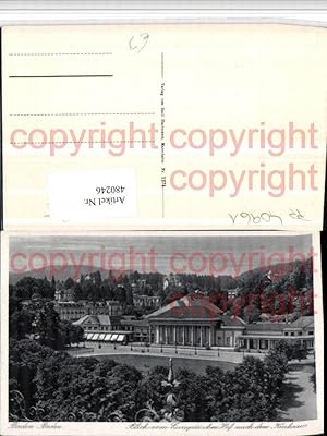 Bild des Verkufers fr 480246,Baden-Baden Blick vom Europischem Hof nach dem Kurhaus zum Verkauf von Versandhandel Lehenbauer