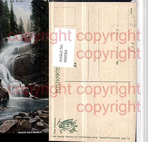 Seller image for 480584,Poland Zackenfall Wasserfall b. Szklarska Poreba Schreiberhau for sale by Versandhandel Lehenbauer