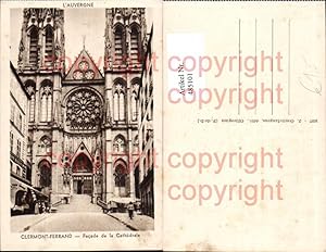 Imagen del vendedor de 485101,Kirche Clermont-Ferrand Facade de la Cathedrale a la venta por Versandhandel Lehenbauer