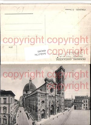 Bild des Verkufers fr 494395,Toscana Firenze Florenz Il Duomo Dom Kirche zum Verkauf von Versandhandel Lehenbauer