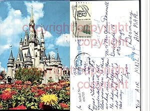 Bild des Verkufers fr 496705,Florida Orlando Walt Disney World Cinderella Castle Schloss zum Verkauf von Versandhandel Lehenbauer