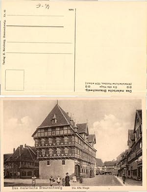 Bild des Verkufers fr 59614,Braunschweig Alte Waage Leute Strasse zum Verkauf von Versandhandel Lehenbauer