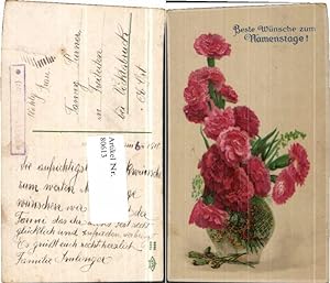 Bild des Verkufers fr 80613,Namenstag Blumen in Vase SCHN zum Verkauf von Versandhandel Lehenbauer