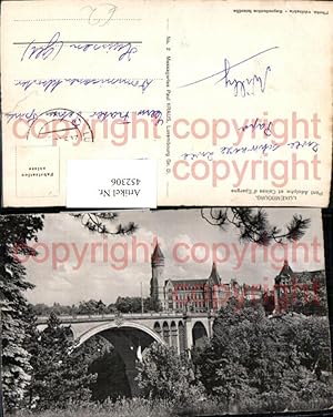 Bild des Verkufers fr 452306,Luxembourg Pont Adolphe et Caisse Epargne Brcke zum Verkauf von Versandhandel Lehenbauer