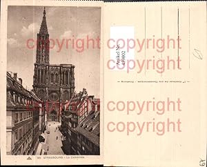 Image du vendeur pour 459002,Elsass Bas-Rhin Strasbourg Straburg La Cathedrale Kathedrale mis en vente par Versandhandel Lehenbauer
