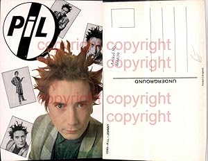 Imagen del vendedor de 466819,Musiker Band Public Image Ltd. P.I.L. Johnny Mehrbildkarte a la venta por Versandhandel Lehenbauer