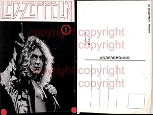 Bild des Verkufers fr 466826,Musiker Band Led Zeppelin Robert Snger zum Verkauf von Versandhandel Lehenbauer