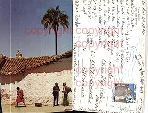 468017,Bolivia Sucre Motiv Volkstypen Palme