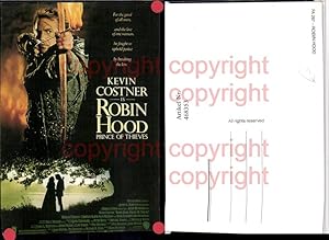 Image du vendeur pour 468353,Film Reklame Robin Hood Prince of Thieves Knig der Diebe Kevin Costner mis en vente par Versandhandel Lehenbauer