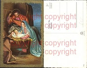 Seller image for 465434,Knstler Ak Heilige Familie Stall Bethlehem Krippe Religion for sale by Versandhandel Lehenbauer