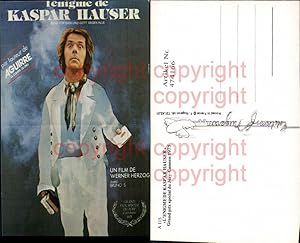 Bild des Verkufers fr 474166,Film Reklame Kaspar Hauser Werner Herzog Bruno S. 1975 Cannes zum Verkauf von Versandhandel Lehenbauer