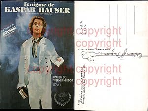 Bild des Verkufers fr 474172,Film Reklame Kaspar Hauser Werner Herzog Bruno S. 1975 Cannes zum Verkauf von Versandhandel Lehenbauer