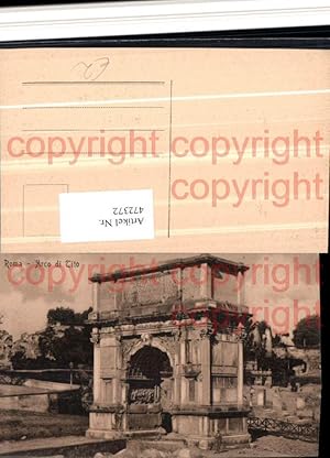 Seller image for 472372,Lazio Roma Rom Arco di Tito Titusbogen for sale by Versandhandel Lehenbauer