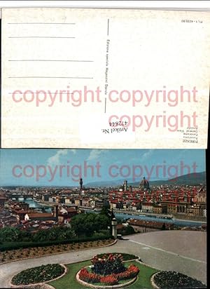 Bild des Verkufers fr 472844,Toscana Firenze Florenz Panorama Totale zum Verkauf von Versandhandel Lehenbauer