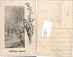 Imagen del vendedor de 36143,Ostern Jugendstil Wald Bume a la venta por Versandhandel Lehenbauer