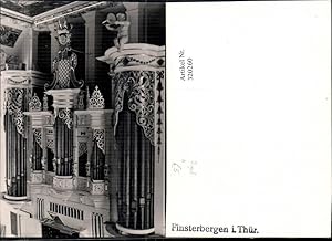 Bild des Verkufers fr 320260,Foto Orgel Finsterbergen i. Thringen Kirchenorgel Kirche Musik zum Verkauf von Versandhandel Lehenbauer