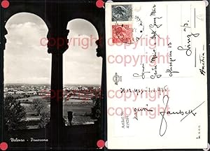 Bild des Verkufers fr 419284,Piemonte Alessandria Valenza Panorama Teilansicht Arkaden zum Verkauf von Versandhandel Lehenbauer