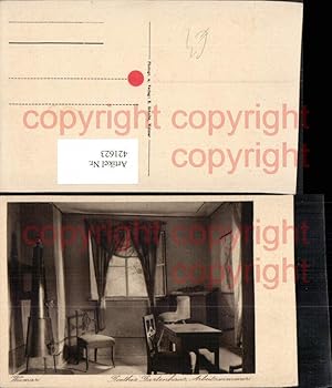 Bild des Verkufers fr 421623,Weimar Goethes Gartenhaus Arbeitszimmer Innenansicht zum Verkauf von Versandhandel Lehenbauer
