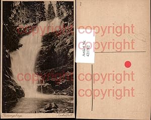 Seller image for 421782,Riesengebirge Zackelfall Wasserfall b. Schreiberhau Szklarska Poreba for sale by Versandhandel Lehenbauer