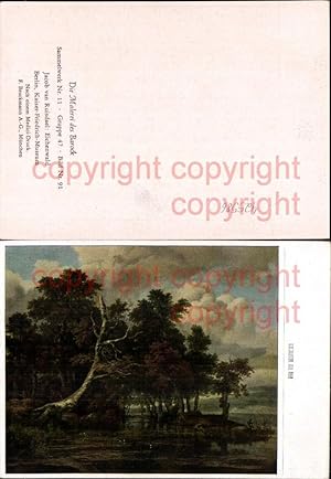 Bild des Verkufers fr 425586,Knstler Ak Jacob van Ruisdael Eichenwald Barock zum Verkauf von Versandhandel Lehenbauer