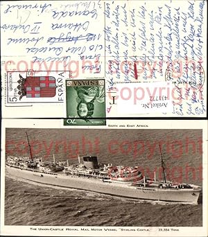 Seller image for 431772,The Union-Castle Royal Mail Motor Vessel Stirling Castle Dampfer Hochseeschiff Schiff for sale by Versandhandel Lehenbauer