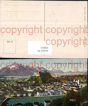 Bild des Verkufers fr 438011,Salzburg Totale vom Kapuzinerberg Bergkulisse pub Ottmar Zieher 125 zum Verkauf von Versandhandel Lehenbauer
