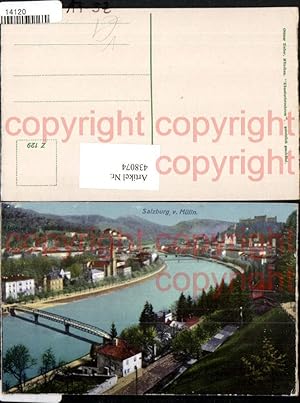 Bild des Verkufers fr 438074,Salzburg Teilansicht von Mlln pub Ottmar Zieher 129 zum Verkauf von Versandhandel Lehenbauer
