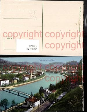 Bild des Verkufers fr 438128,Salzburg Totale von Mlln pub Ottmar Zieher 129 zum Verkauf von Versandhandel Lehenbauer