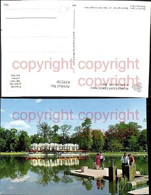 Seller image for 439230,Karlsruhe Bundesgartenschau 1967 Wassergarten Steg for sale by Versandhandel Lehenbauer