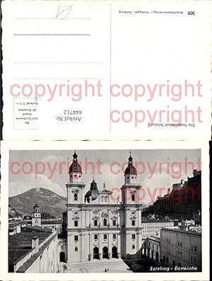 Bild des Verkufers fr 444712,Salzburg Domkirche Kirche zum Verkauf von Versandhandel Lehenbauer