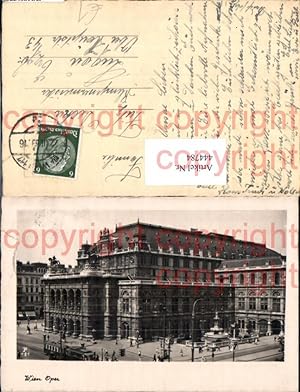 Bild des Verkufers fr 444784,Wien Staatsoper Oper zum Verkauf von Versandhandel Lehenbauer