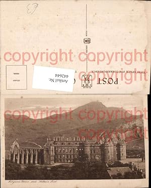 Bild des Verkäufers für 442644,Scotland Edinburgh Holyrood Palace and Arthurs Seat Schloss Bergkulisse zum Verkauf von Versandhandel Lehenbauer