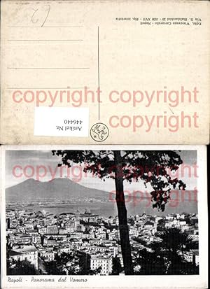 Bild des Verkufers fr 446440,Campania Napoli Neapel Panorama dal Vomero Totale m. Vulkan Vesuv zum Verkauf von Versandhandel Lehenbauer