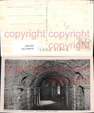 Bild des Verkufers fr 456392,Burgund Saone-et-Loire Tournus Saint-Philibert Crypte Krypta zum Verkauf von Versandhandel Lehenbauer