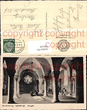 Bild des Verkufers fr 458120,Quedlinburg Schlosskirche Krypta Sulen zum Verkauf von Versandhandel Lehenbauer