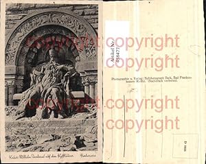 Seller image for 458477,Kyffhuser Kaiser Wilhelm-Denkmal Barbarossa for sale by Versandhandel Lehenbauer