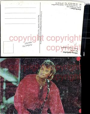 Bild des Verkufers fr 466707,Musiker Snger Johnny Hallyday zum Verkauf von Versandhandel Lehenbauer