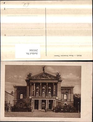 Bild des Verkufers fr 295506,Prag Praha Deutsches Theater Gebude zum Verkauf von Versandhandel Lehenbauer