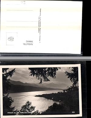 Bild des Verkufers fr 300092,Millstatt am See Sinkende Sonne Bergkulisse pub Franz Schilcher 3120 zum Verkauf von Versandhandel Lehenbauer