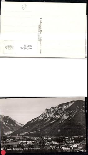 Bild des Verkufers fr 307221,Reichenau an d. Rax Totale m. Feuchter Bergkulisse zum Verkauf von Versandhandel Lehenbauer