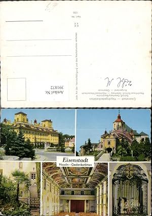 Bild des Verkufers fr 391872,Eisenstadt Haydn-Gedenksttte Schloss Esterhazy Kirche Mehrbildkarte zum Verkauf von Versandhandel Lehenbauer