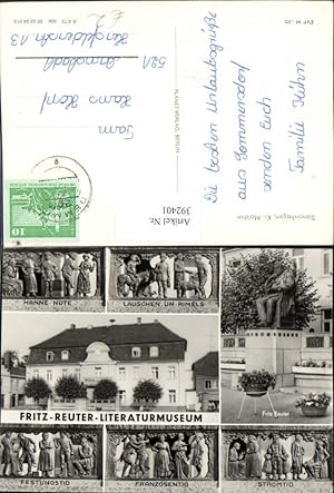 Seller image for 392401,Stavenhagen Fritz-Reuter-Literaturmuseum Mehrbildkarte for sale by Versandhandel Lehenbauer