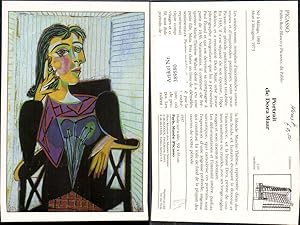 Immagine del venditore per 389580,Repro Knstler Ak Pablo Picasso Portrait de Dora Maar Cubisme Kubismus venduto da Versandhandel Lehenbauer