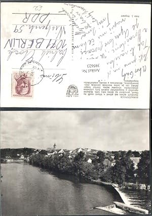 Bild des Verkufers fr 395623,Horazdovice Horaschdowitz Totale Fluss Brcke zum Verkauf von Versandhandel Lehenbauer