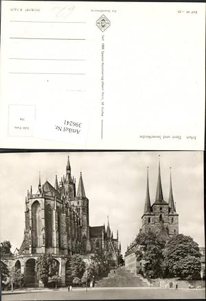 Bild des Verkufers fr 396241,Erfurt Dom und Severi-Kirche zum Verkauf von Versandhandel Lehenbauer
