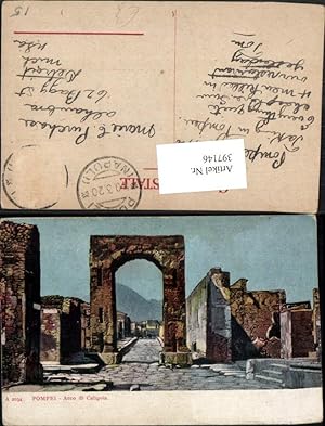 Bild des Verkufers fr 397146,Campania Napoli Pompeji Pompei Arco di Caligola Bogen Tor zum Verkauf von Versandhandel Lehenbauer