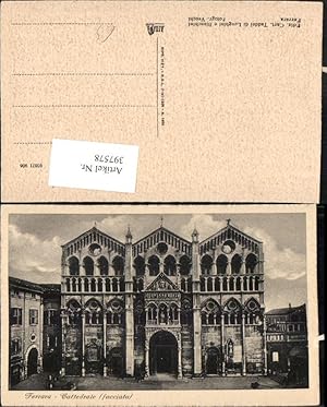 Bild des Verkufers fr 397578,Emilia-Romagna Ferrara Cattedrale Kirche zum Verkauf von Versandhandel Lehenbauer