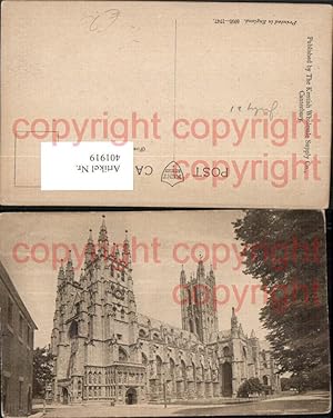 Bild des Verkufers fr 401919,England Canterbury Cathedral Kirche zum Verkauf von Versandhandel Lehenbauer