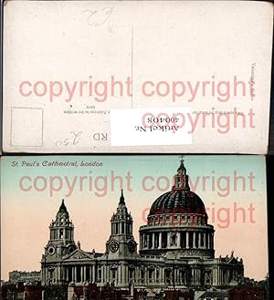Bild des Verkufers fr 400408,Kirche London St Pauls Cathedral Kathedrale zum Verkauf von Versandhandel Lehenbauer